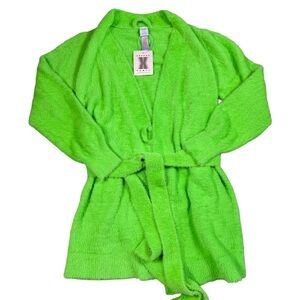 Savage X Fenty Green Cardigan Sweater
